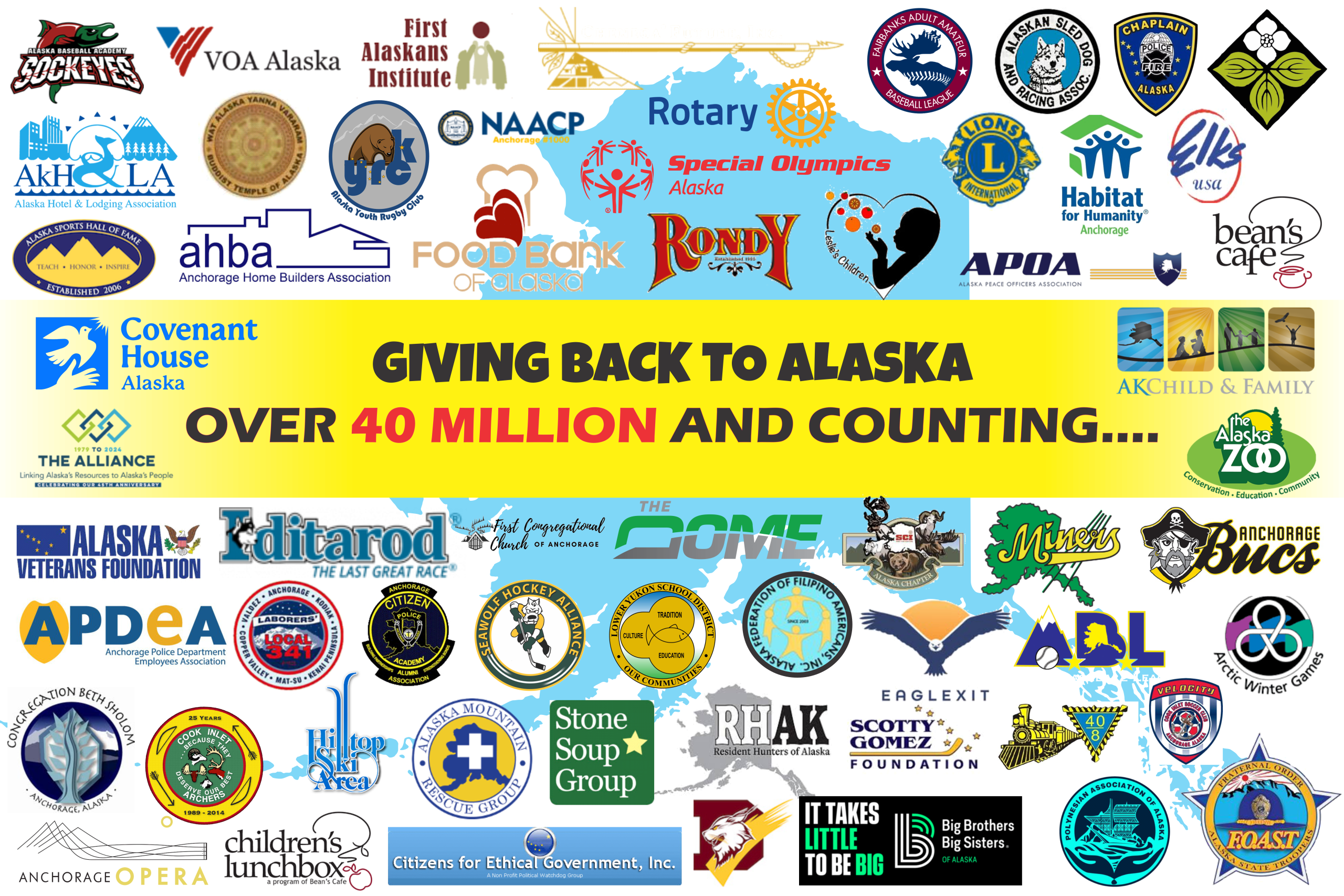 EVERY DOLLAR COUNTS! THANK YOU FOR YOUR SUPPORT